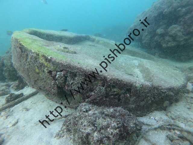(تصاویر) کشف شیء ناشناخته در آبهای خلیجفارس