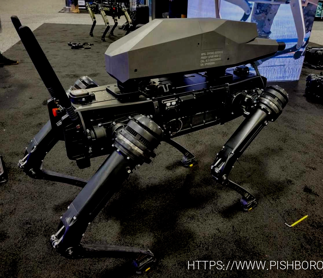 سگ ربات Vision 60 توسط استارتاپ Ghost Robotics مستقر در فیلادلفیا ساخته شده است که بر روی ربات های پا متمرکز است.