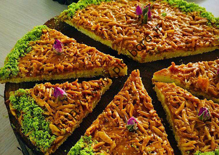 طرز تهیه شیرینی ملکه بادام، جذاب ویژه نوروز شیرینی ملکه بادام